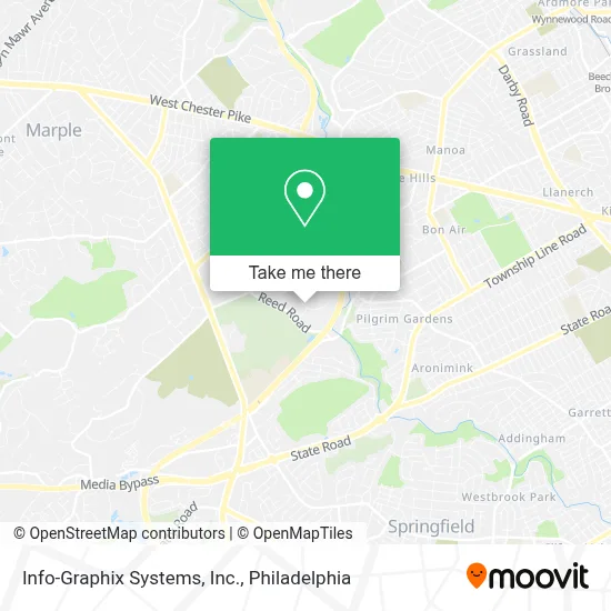 Info-Graphix Systems, Inc. map