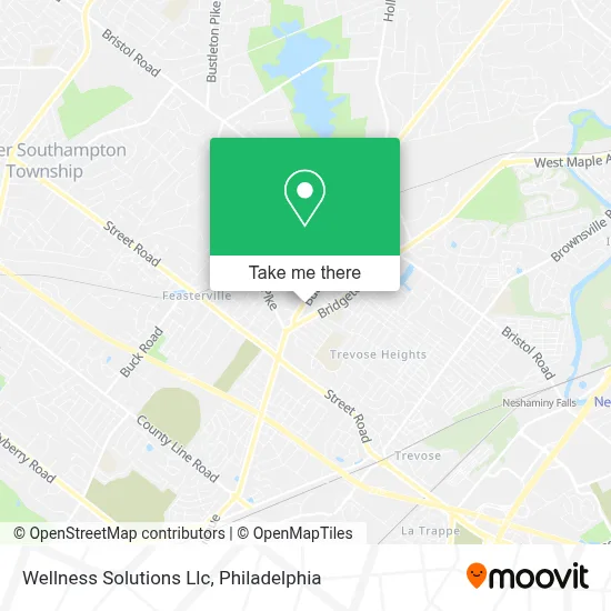 Wellness Solutions Llc map