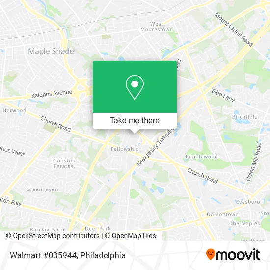 Walmart #005944 map