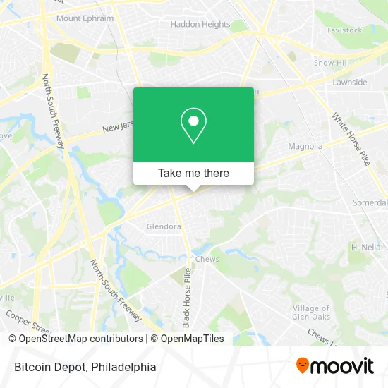 Bitcoin Depot map
