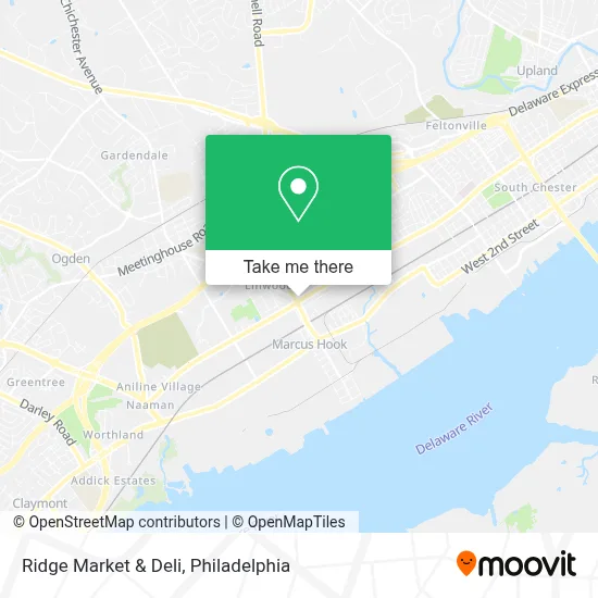 Ridge Market & Deli map