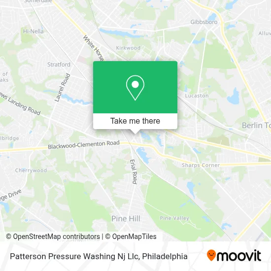 Patterson Pressure Washing Nj Llc map