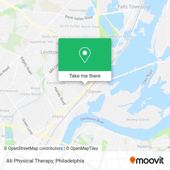 Ati Physical Therapy map