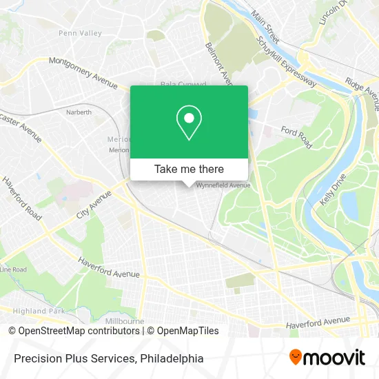 Precision Plus Services map