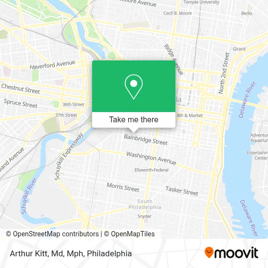 Arthur Kitt, Md, Mph map