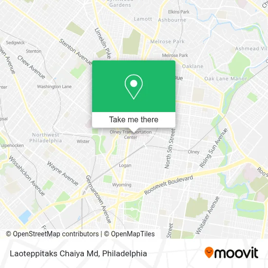 Laoteppitaks Chaiya Md map