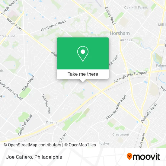 Joe Cafiero map