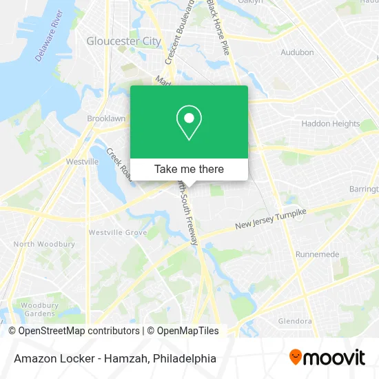 Amazon Locker - Hamzah map