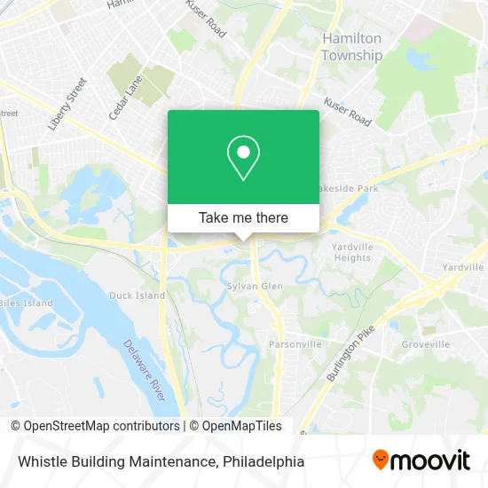 Whistle Building Maintenance map