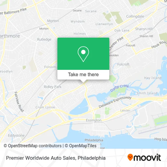 Premier Worldwide Auto Sales map