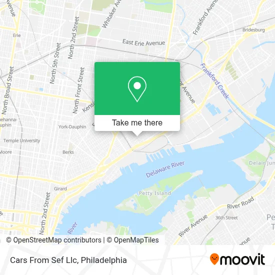 Cars From Sef Llc map