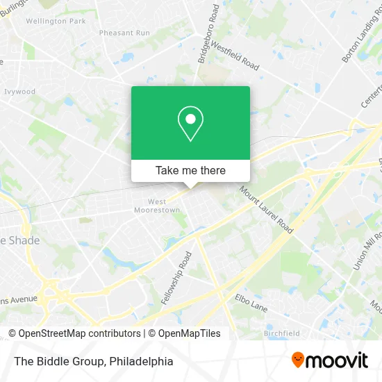 The Biddle Group map