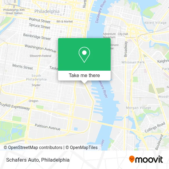 Schafers Auto map