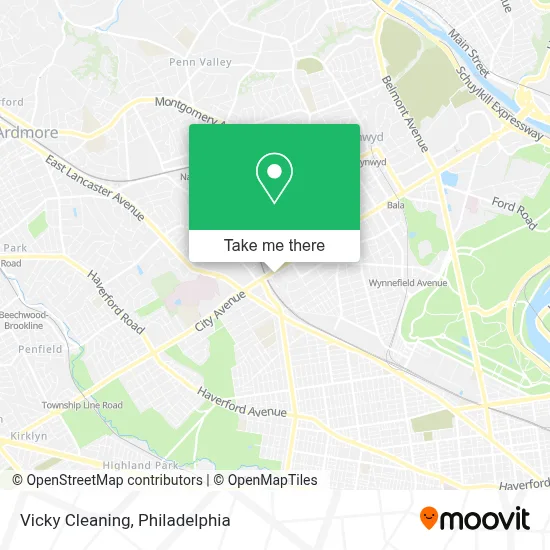 Vicky Cleaning map