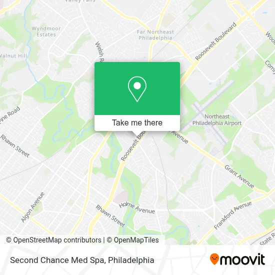 Second Chance Med Spa map