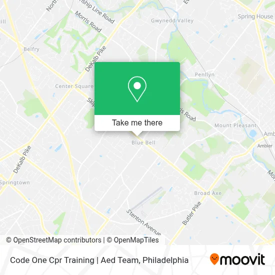 Code One Cpr Training | Aed Team map