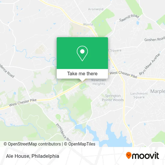 Ale House map
