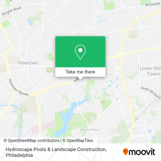 Hydroscape Pools & Landscape Construction map
