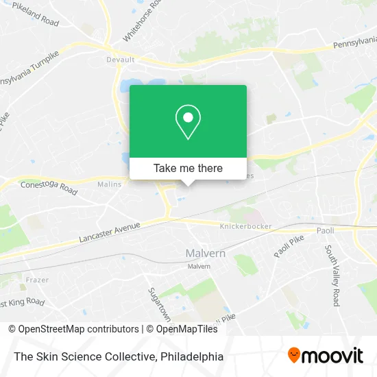 The Skin Science Collective map