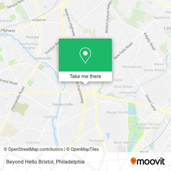 Beyond Hello Bristol map