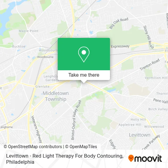 Levittown - Red Light Therapy For Body Contouring map