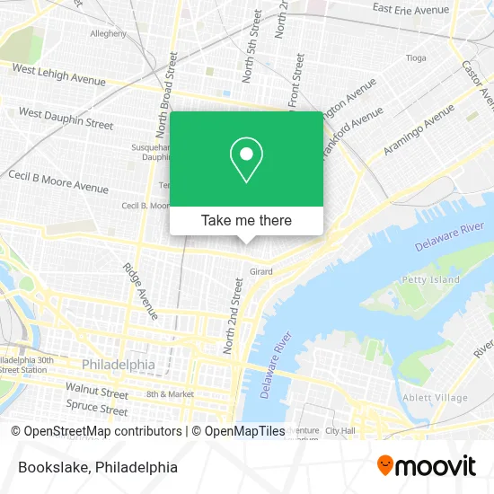 Bookslake map