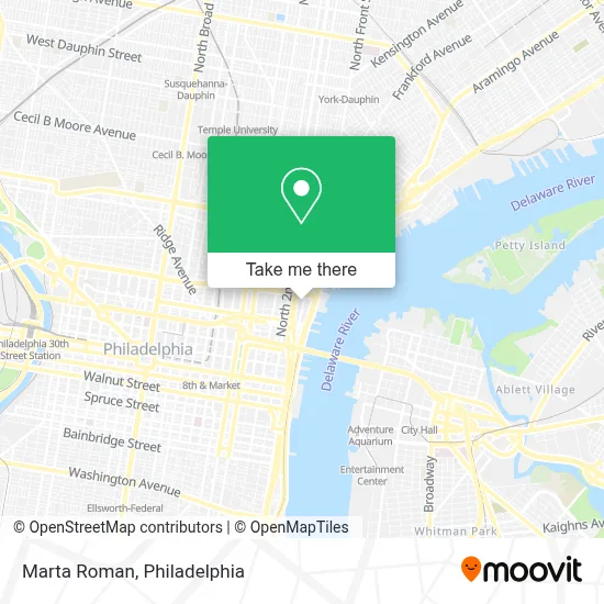 Marta Roman map