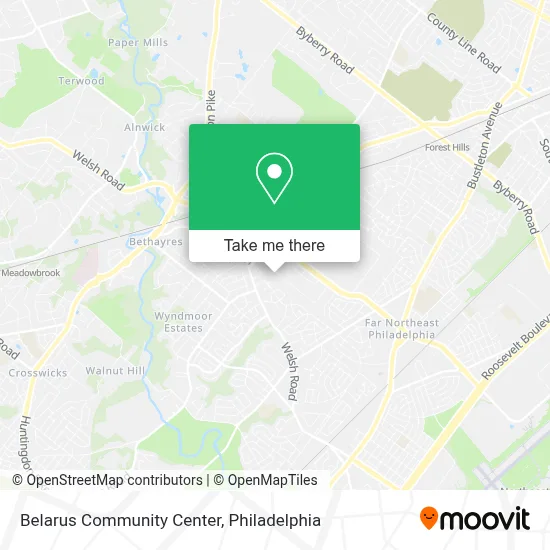 Belarus Community Center map