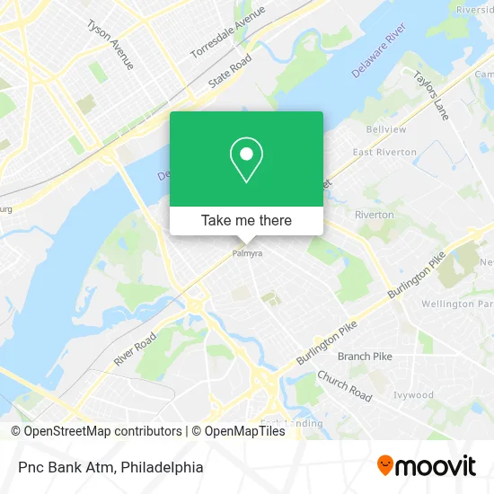 Pnc Bank Atm map