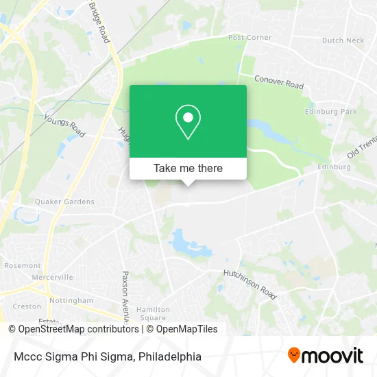 Mccc Sigma Phi Sigma map