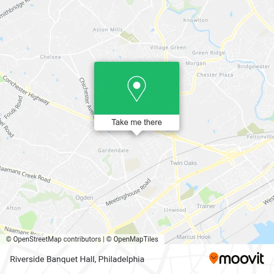 Riverside Banquet Hall map