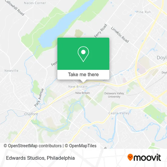 Edwards Studios map