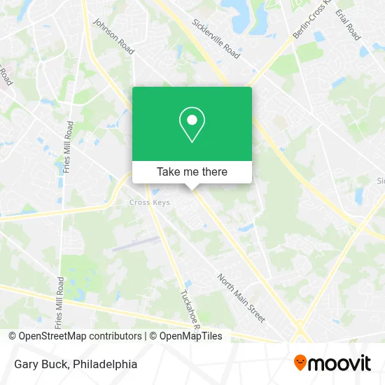 Gary Buck map