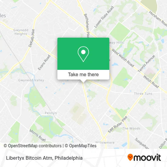 Libertyx Bitcoin Atm map