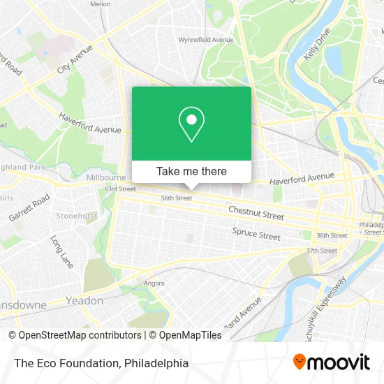 The Eco Foundation map