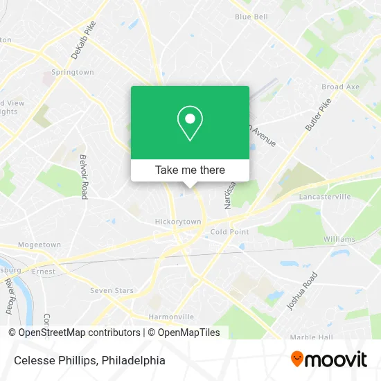 Celesse Phillips map