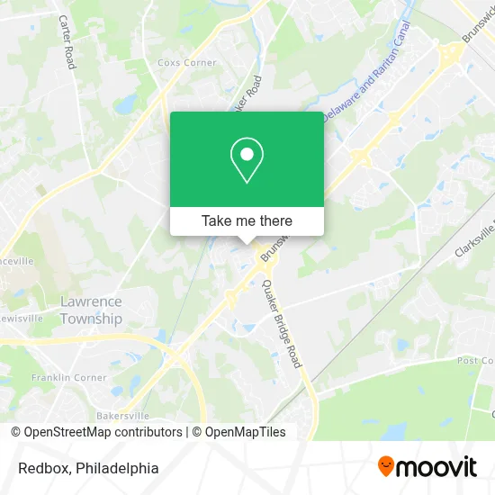 Redbox map