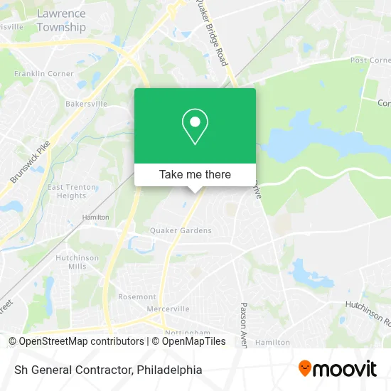 Sh General Contractor map