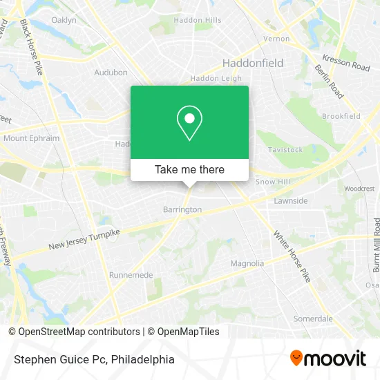 Stephen Guice Pc map