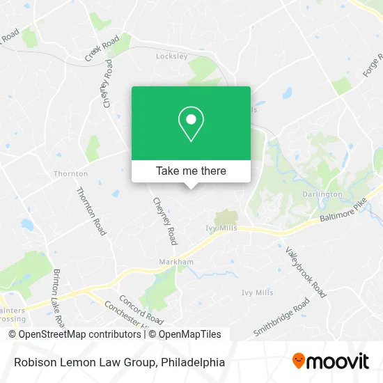 Robison Lemon Law Group map