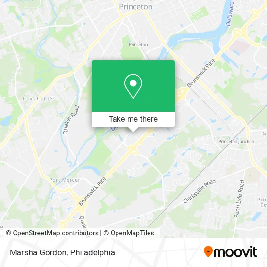Marsha Gordon map