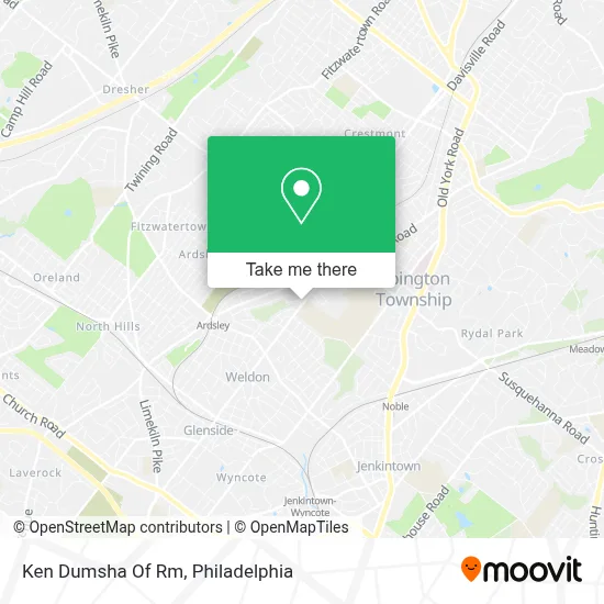 Ken Dumsha Of Rm map
