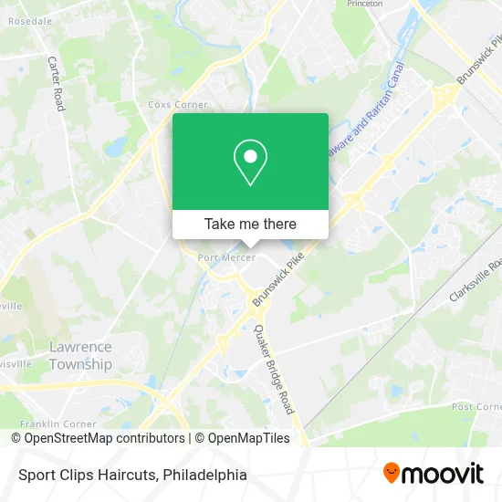 Sport Clips Haircuts map