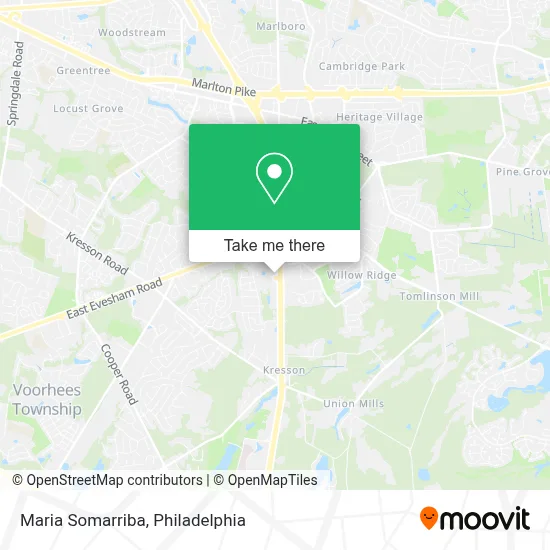 Maria Somarriba map