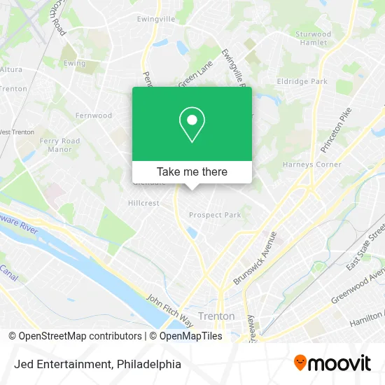 Jed Entertainment map