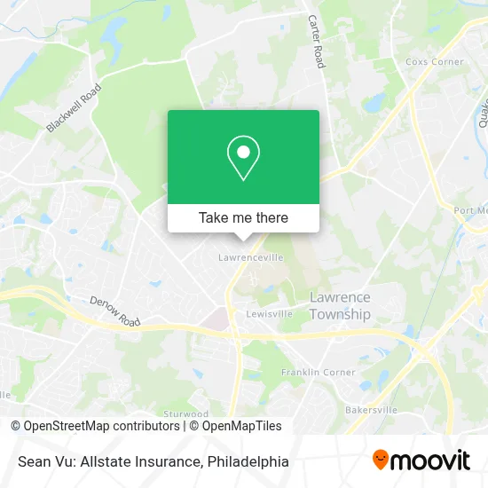 Sean Vu: Allstate Insurance map