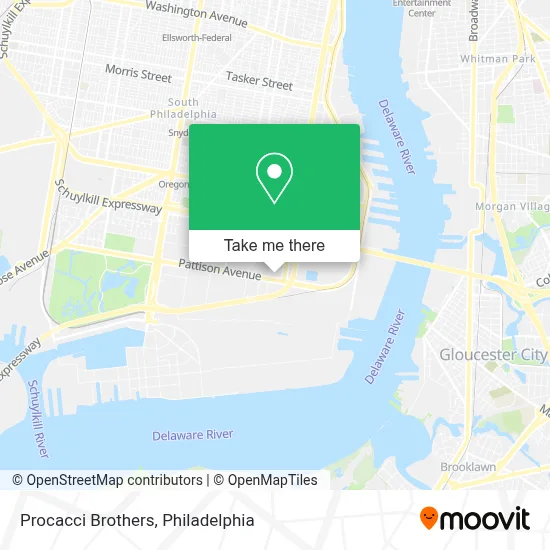 Procacci Brothers map