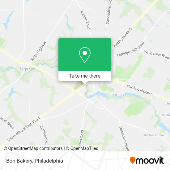 Bon Bakery map