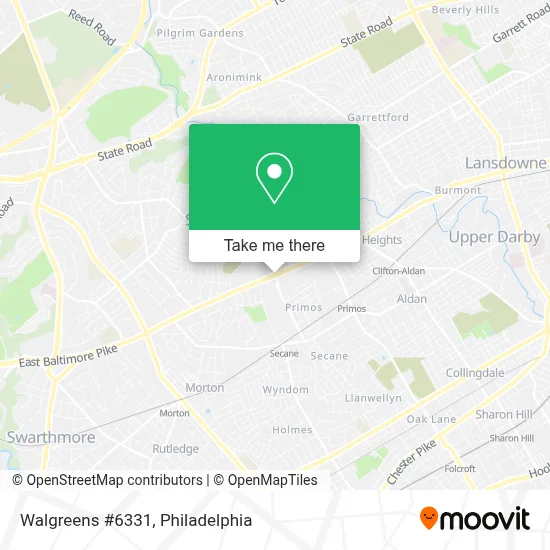Walgreens #6331 map
