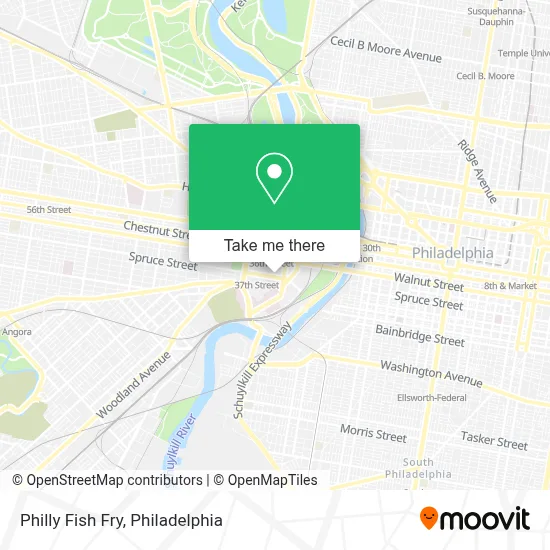 Philly Fish Fry map